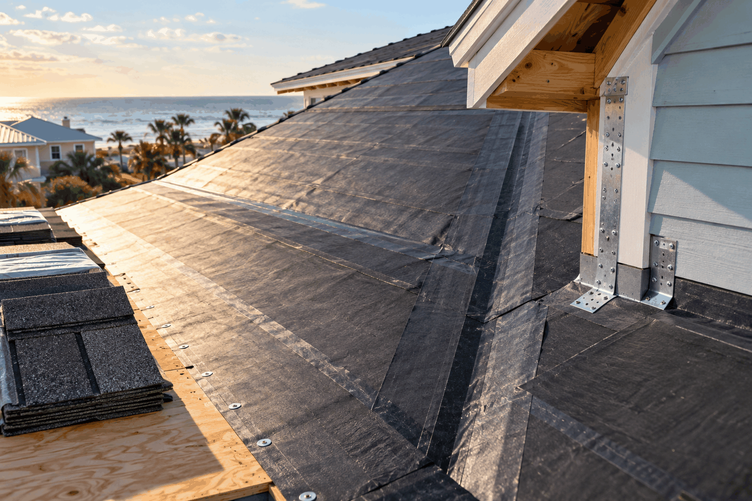 Enhanced Coastal Shield roof assembly for a Florida home in Fort Walton Beach