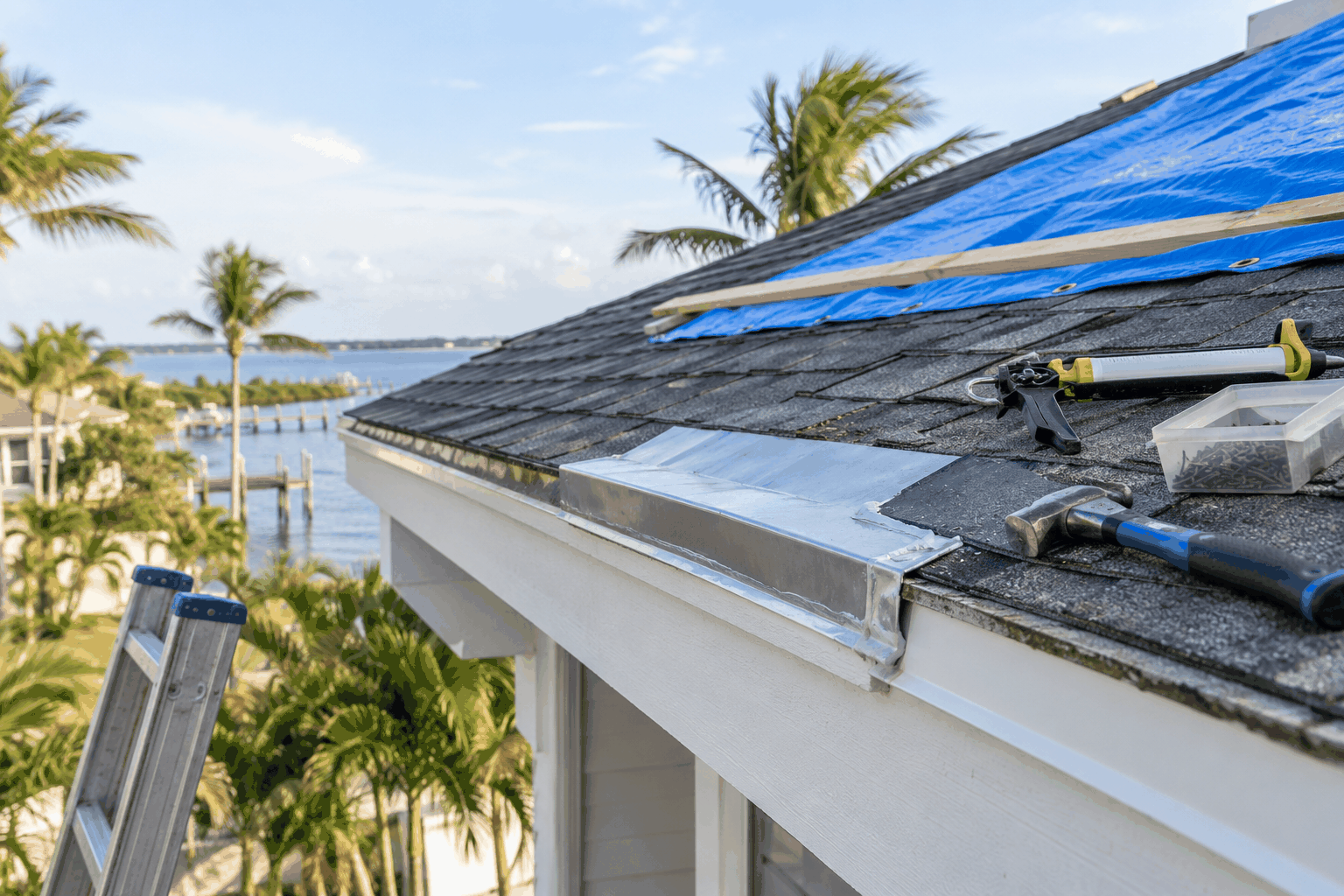 SOS roofing and property service illustration for Santa Rosa Beach, Florida